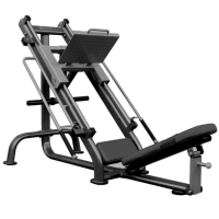 Жим ногами 45 градусов, нагружаемый дисками AeroFit Impulse Techno IT7020