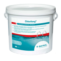 ХЛОРИЛОНГ 200 (ChloriLong 200), 5кг ведро, табл.200гр, медленнорастворимый хлор для непрерывной дези Bayrol 4536117